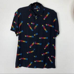Polaroid Button Front Shirt Size Small